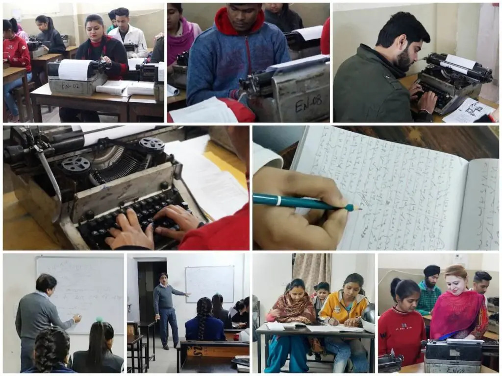Shorthand and typewriting